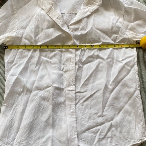 Hana Tajima X UNIQLO button down blouse XS - Picture 5 of 7